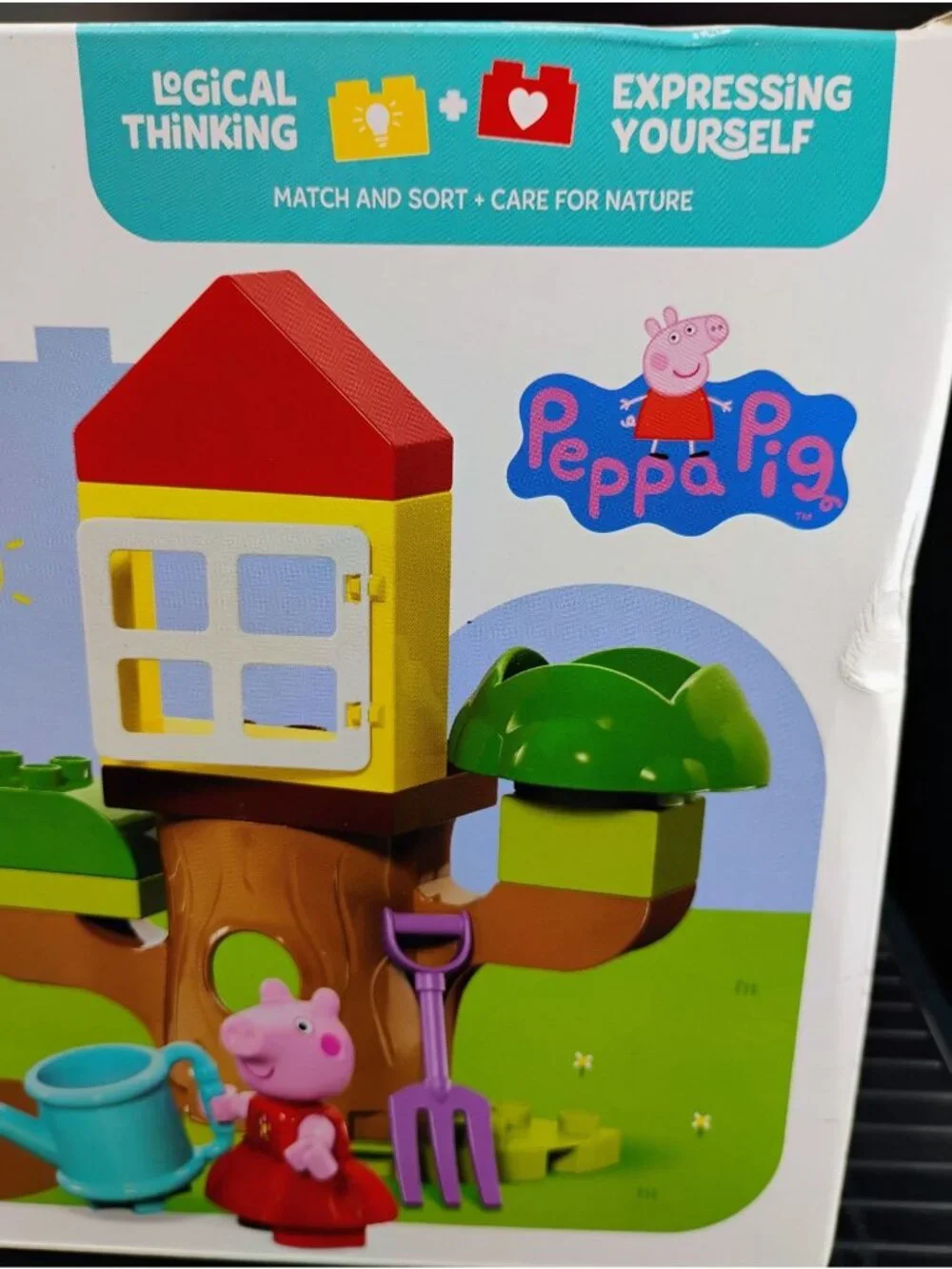 LEGO DUPLO Peppa Pig Garden & Tree House 20-Piece Set